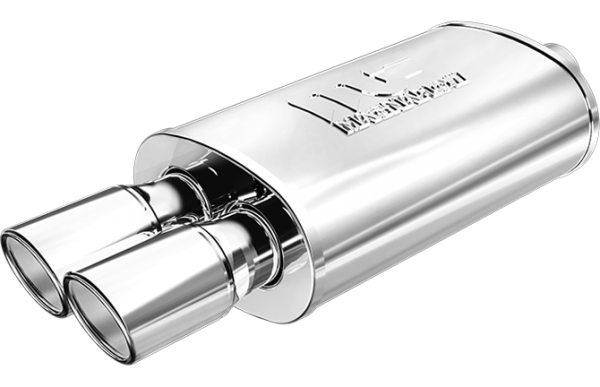Magnaflow Universal Endschalldämpfer - 2x76mm mit ABE