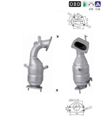 MAGNAFLOW DIRECT FIT KATALYSATOR NO.61804